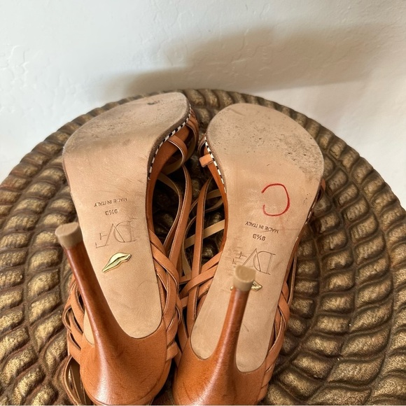 DVF Heel Sandals Size 9.5 - Picture 6 of 7